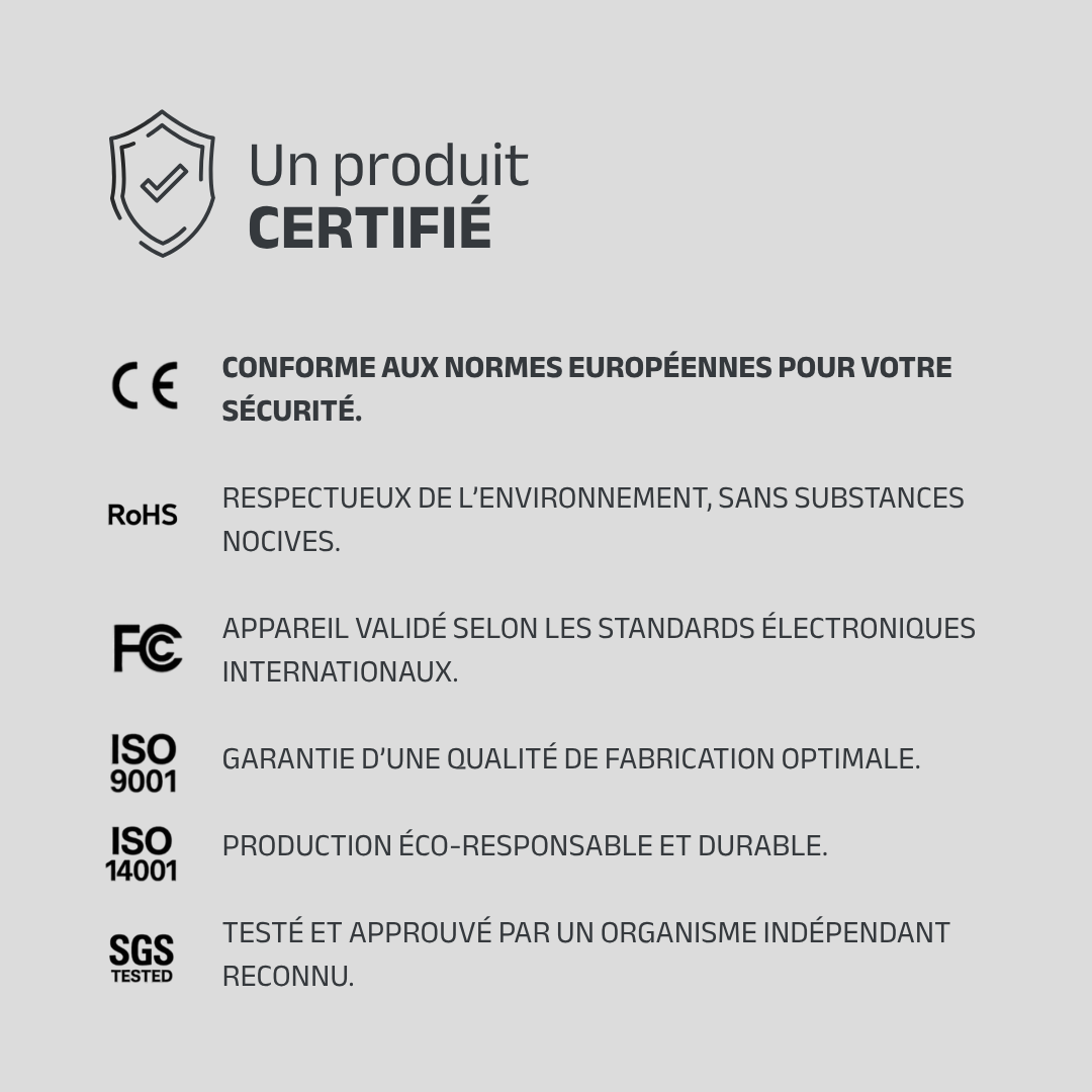 ER3 – Ceinture lumière rouge thérapeutique