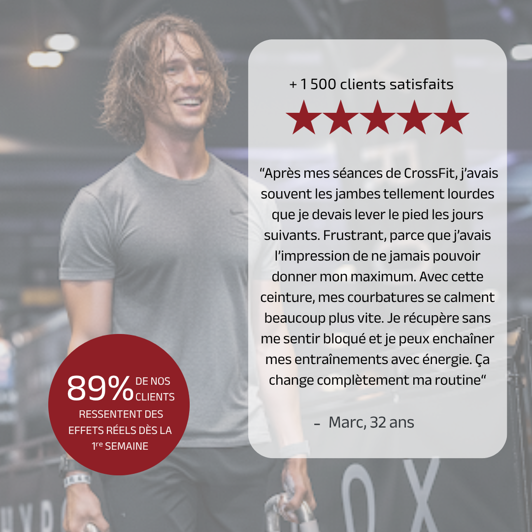 ER3 – Ceinture lumière rouge thérapeutique